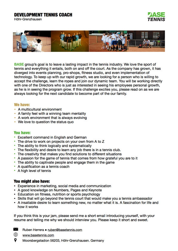 Development Coach